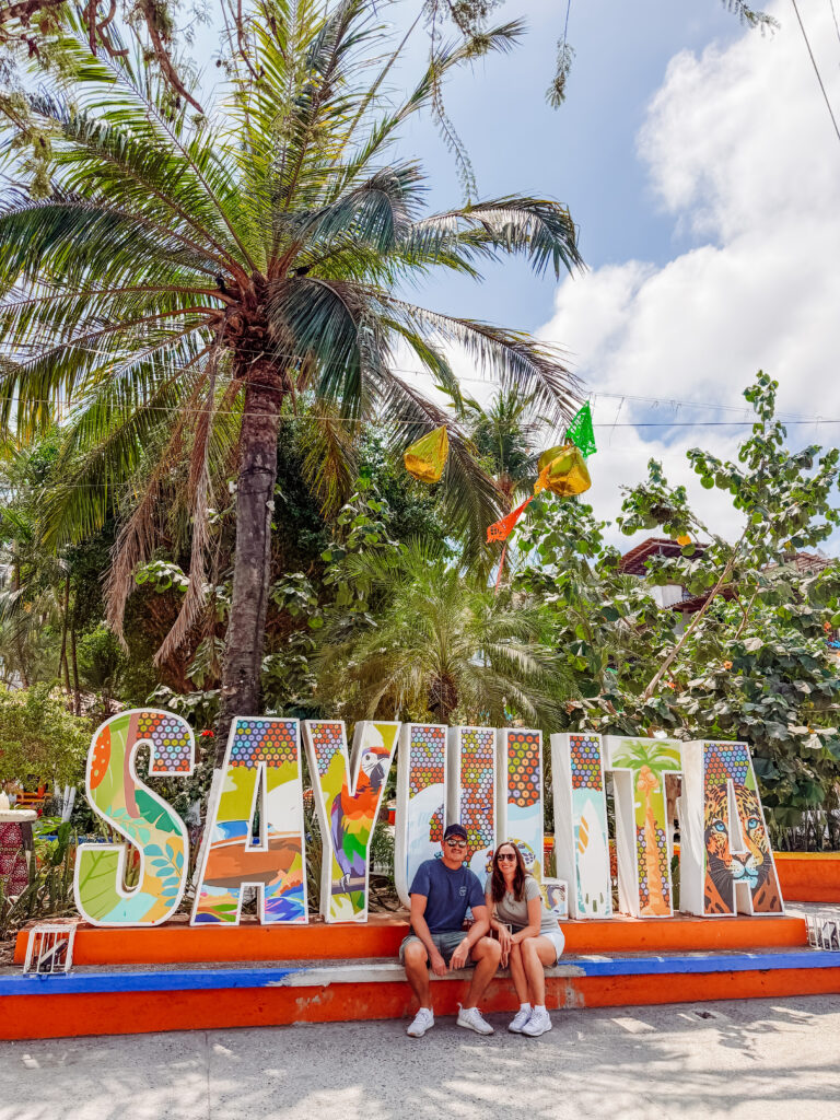 colourful details everywhere in boho sayulita mexico