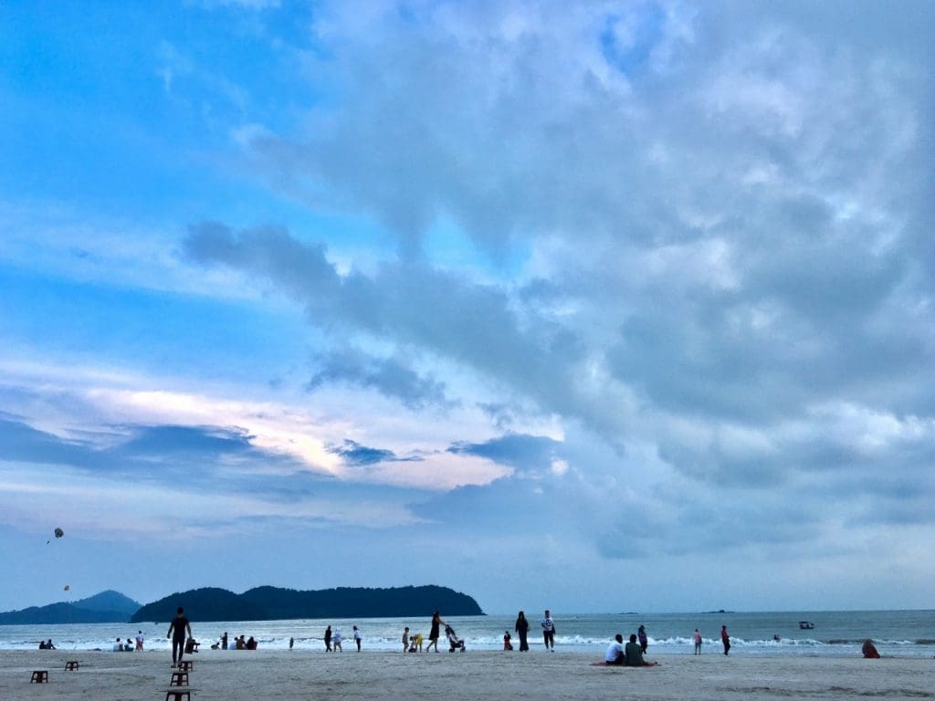 Cenang Beach Lankawi Evening