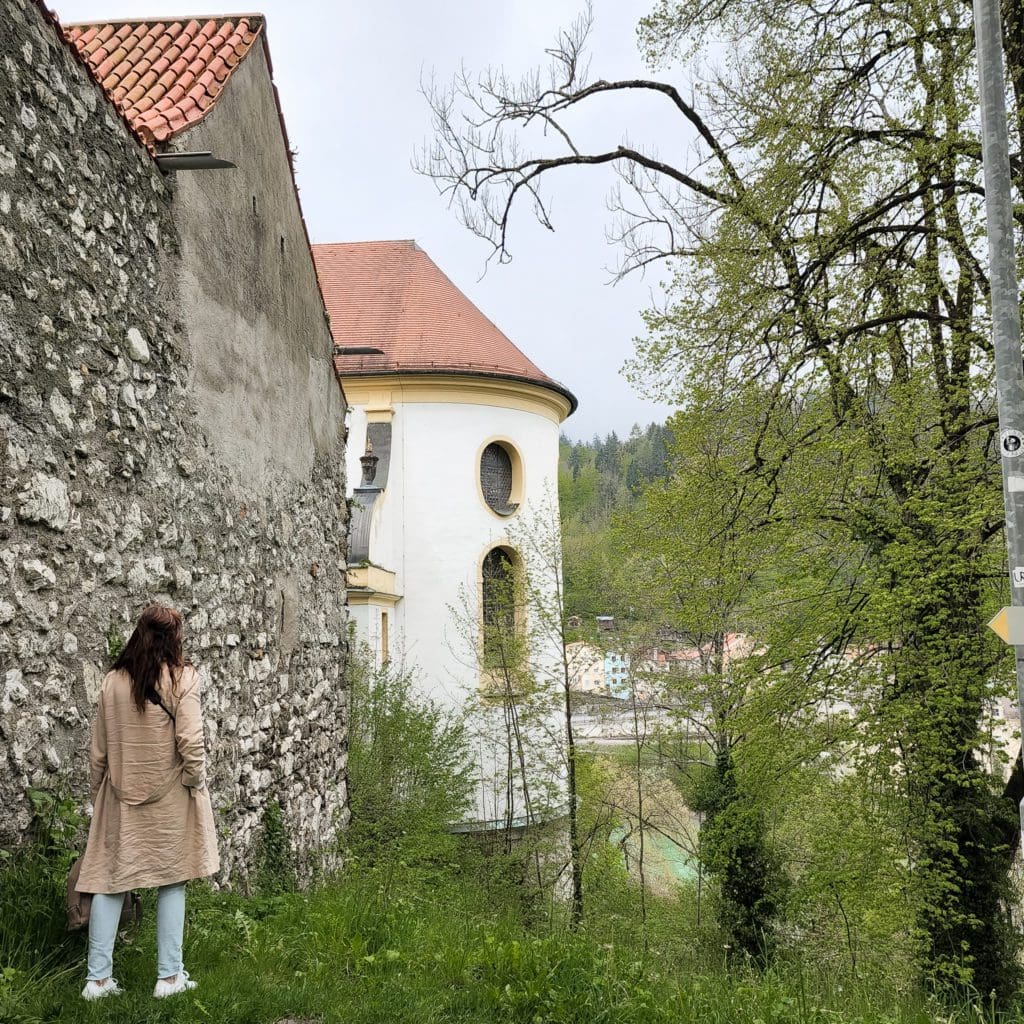 wandering the old Fussen Castle, in Fussen, real life Disney fairy tale town