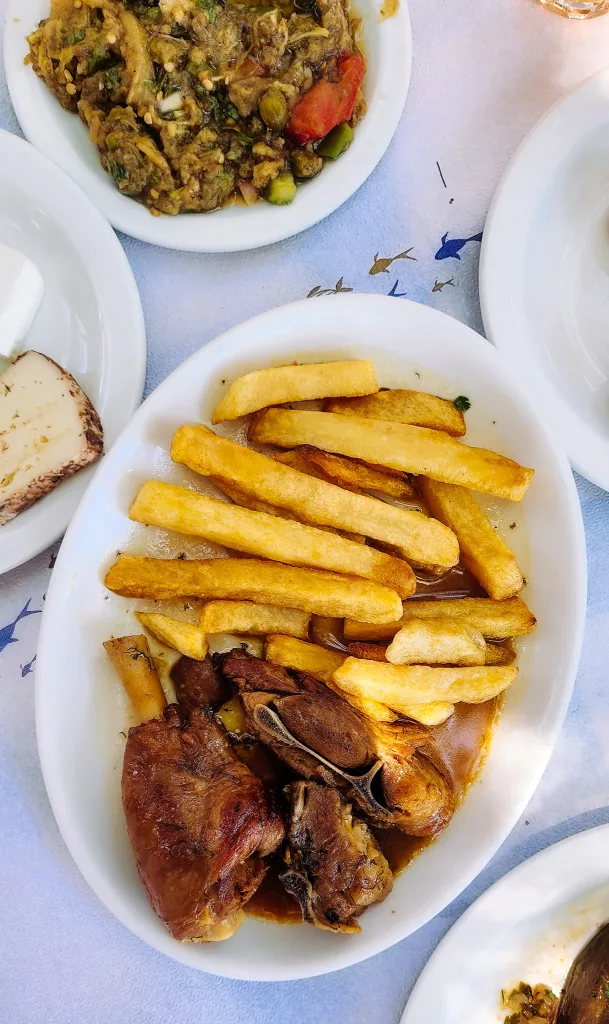 Braised goat Sifnos