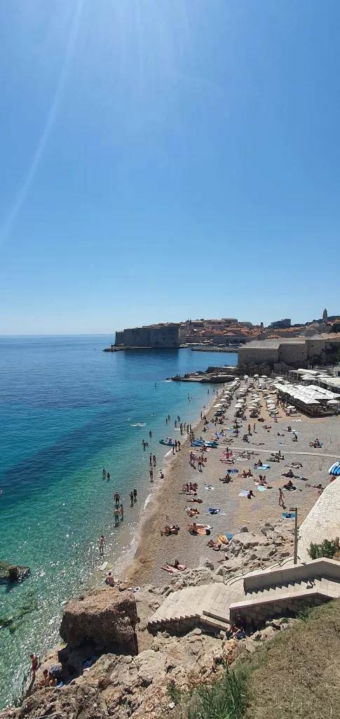 Views at Banje Beach