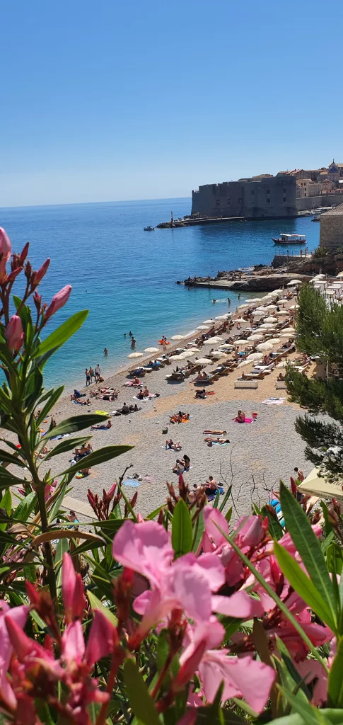 Views at Banje Beach