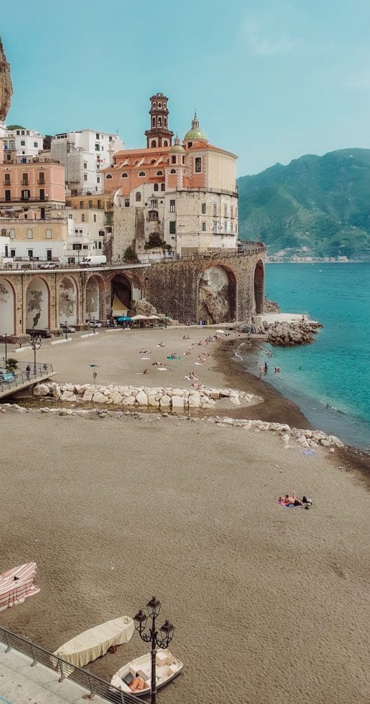 View of Atrani from Amalfi-Best things to do in Amalfi