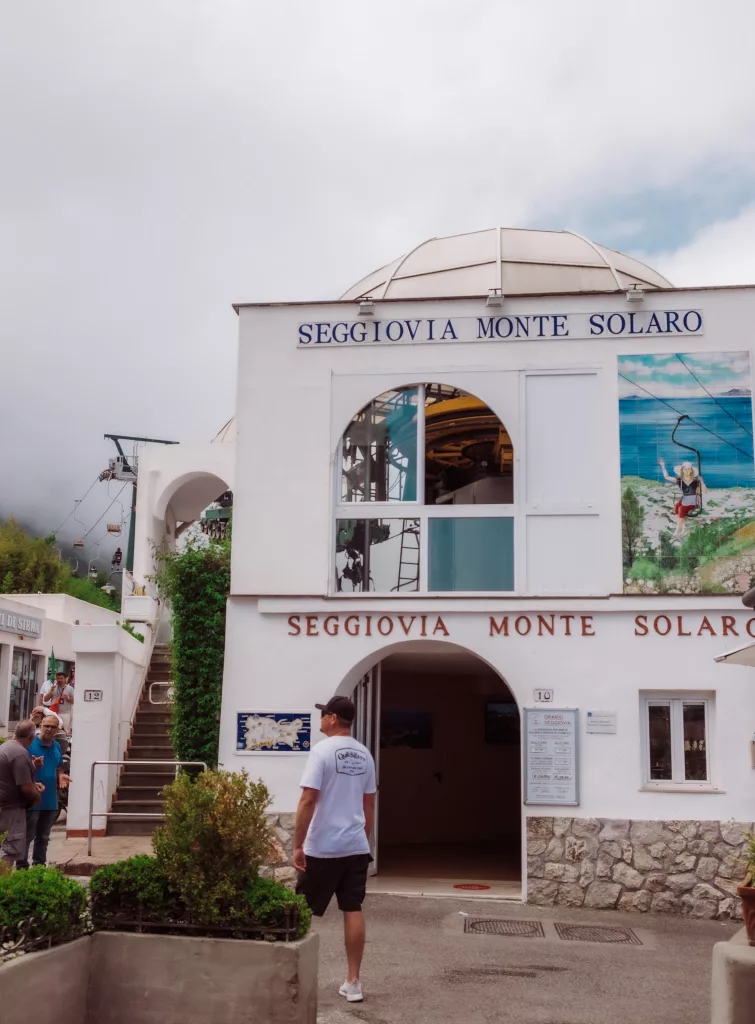 seggiovia monte solaro chair lift anacapri