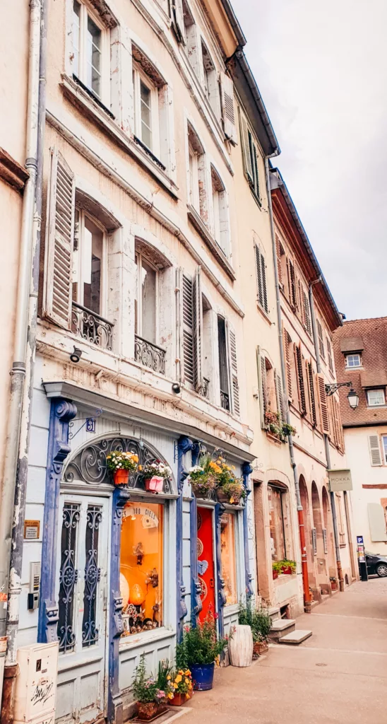 Cute buildings in Colmar