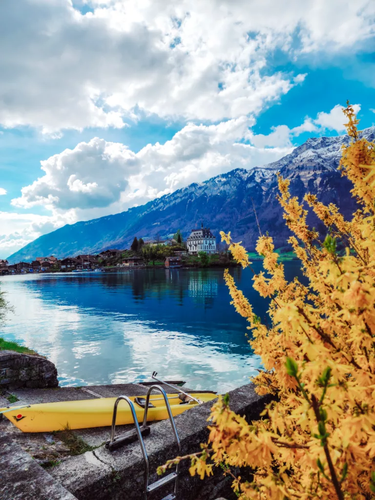 Views from Isletwald, Lake Brienz