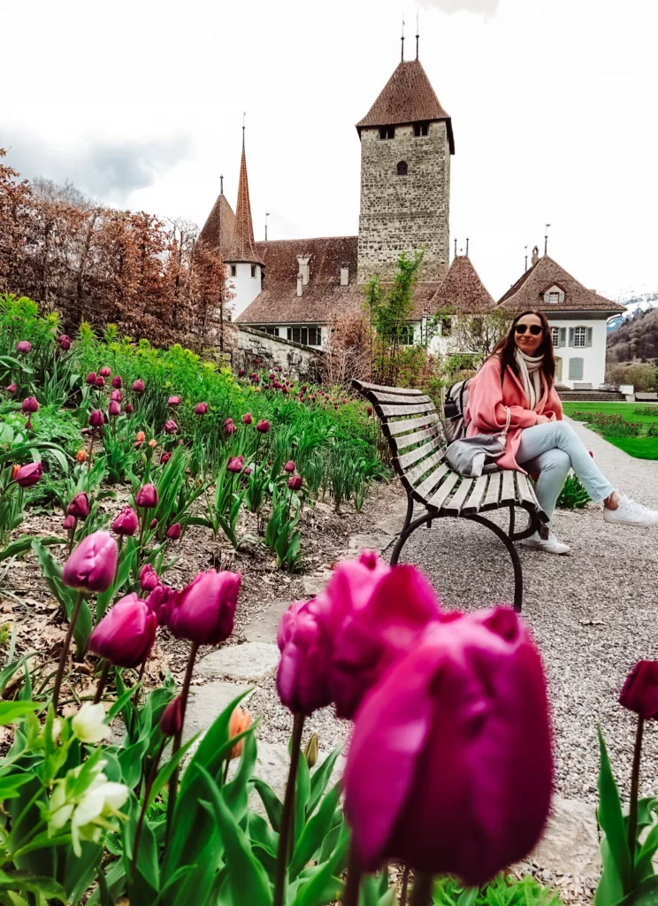 Spiez Castle at Interlaken