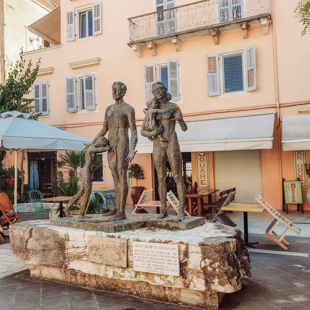 Holocaust Memorial of Corfu, Greece