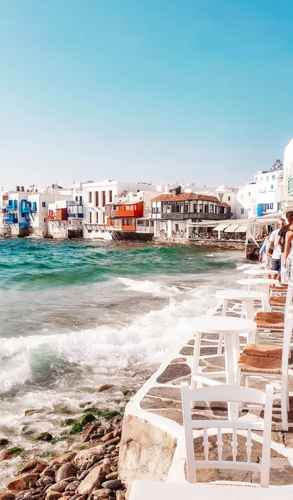 Little Venice in Mykonos, must visit in 2024