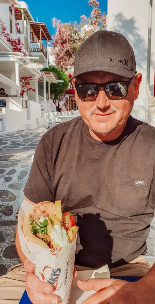 Great Gyros on Mykonos