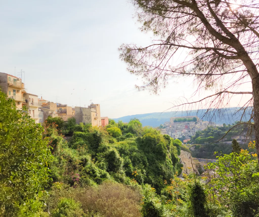 the walk from Ragusa to Ragusa Ibla