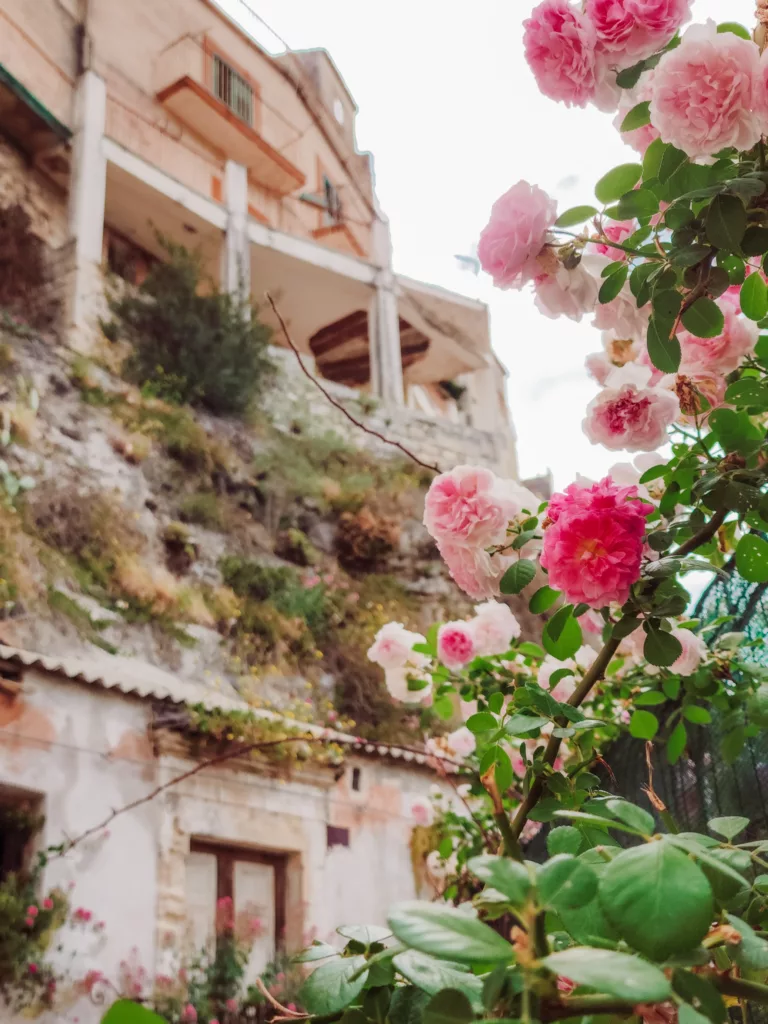 Pretty streets of Ragusa Ibla Sicily