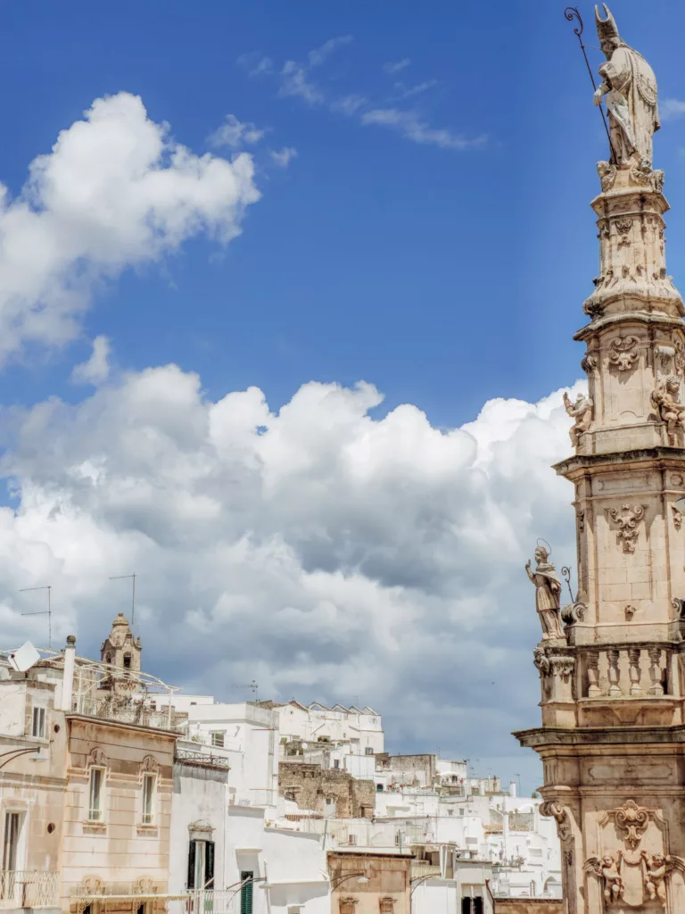 Colonna di Sant'Oronzo, Ostuni, The White City Puglia