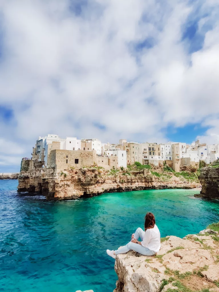 Views at Pietra Piatta, 
Polignano a Mare, Puglia