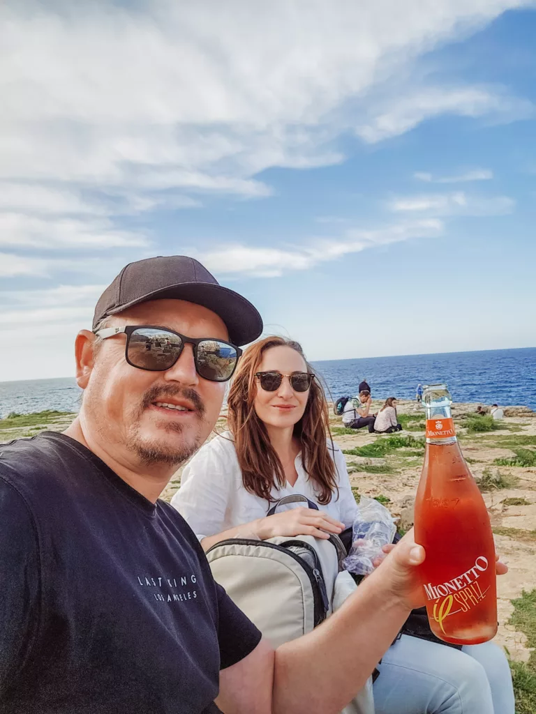 Aperitif at Pietra Piatta, Polignano a Mare, Puglia