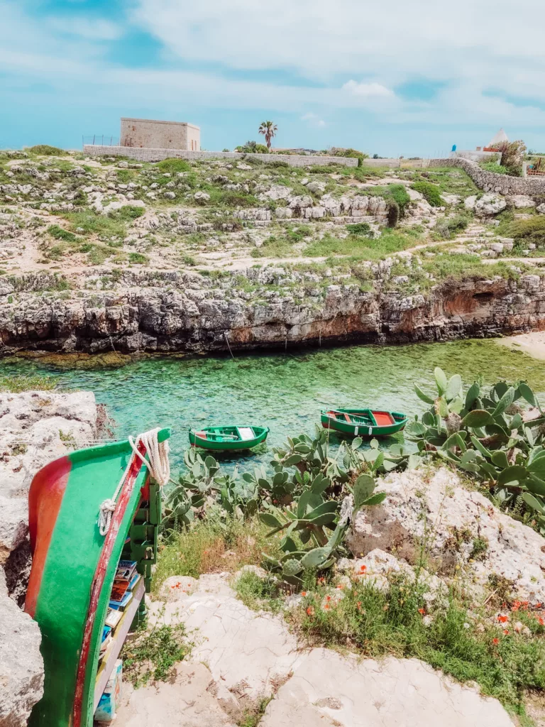 Cala Eremita polignano a Mare, Puglia