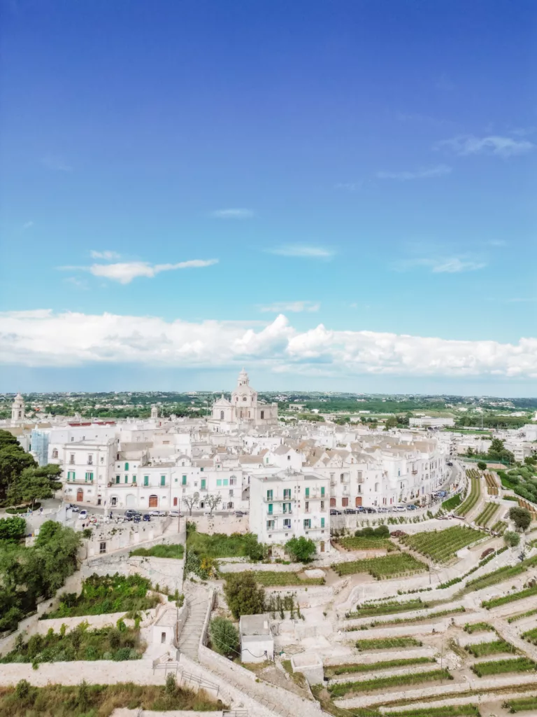 Views over Locorotondo, Puglia