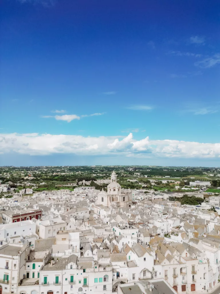 Views over Locorotondo, Puglia