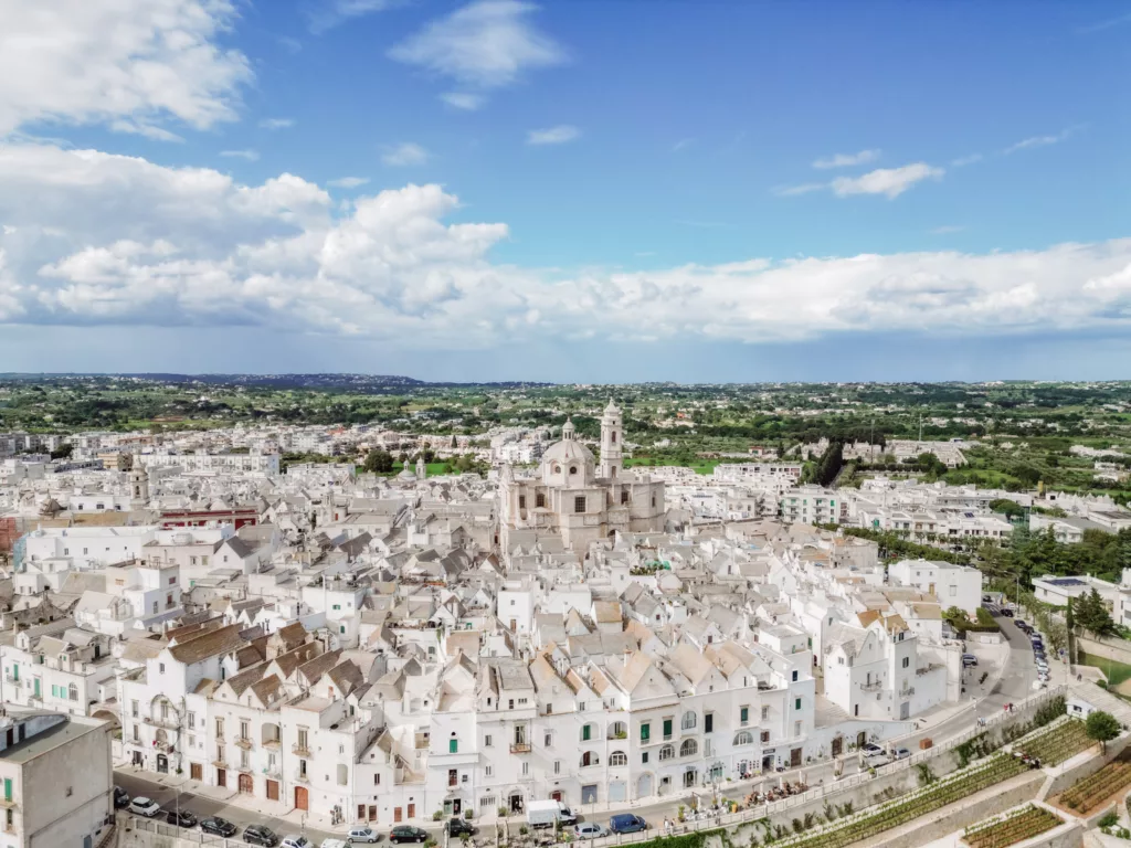 Views over Locorotondo, Puglia