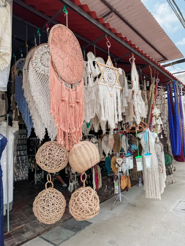 shopping in Tulum Mexico