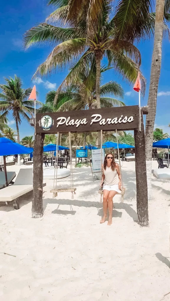Playa Paradiso Tulum Mexico