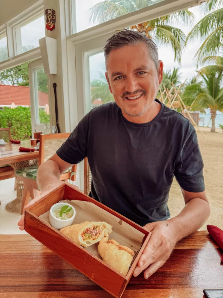 breakfast at the Paddle House Restaurant at the Lodge at Jaguar Reef Belize