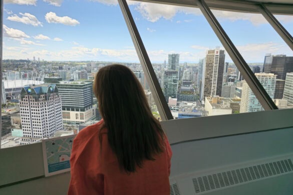 Views of Vancouver at the Vancouver Lookout