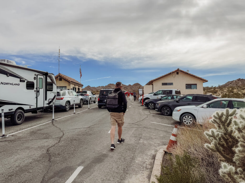 Joshua Tree national park entrance