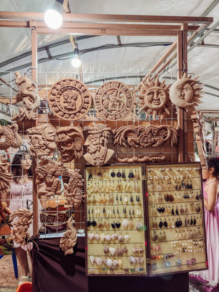 handicrafts for sale in Merida Yucatan Mexico.