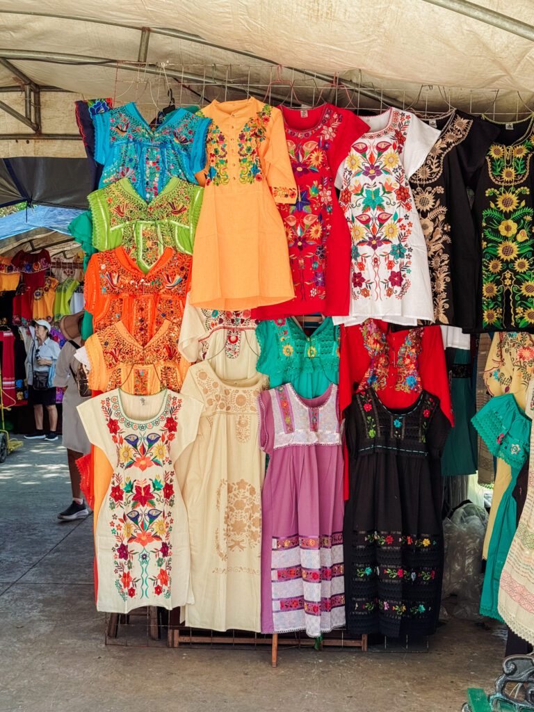 handicrafts for sale in Merida Yucatan Mexico.