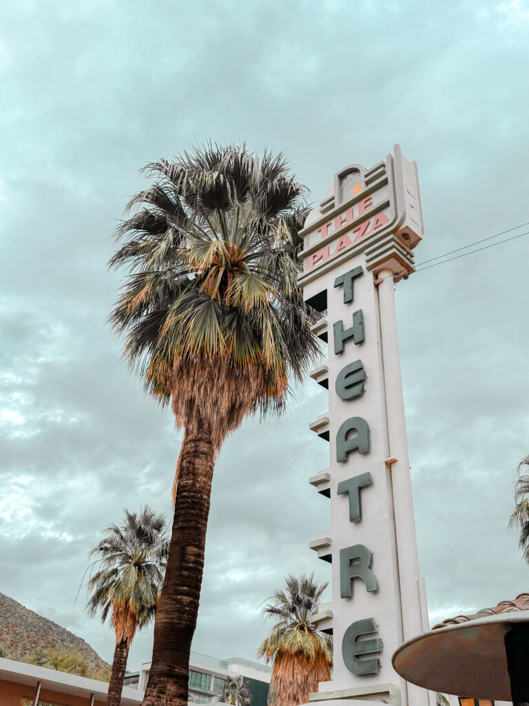 old arcade theatre Palm Springs