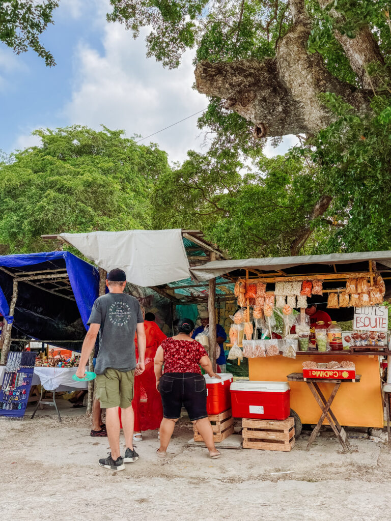 street food Bacalar Mexico