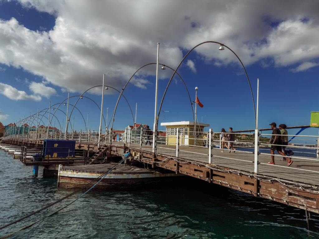 The Queen Emma Bridge Curacao