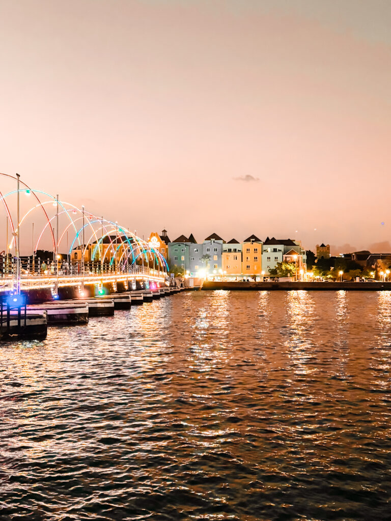 The Queen Emma Bridge Curacao