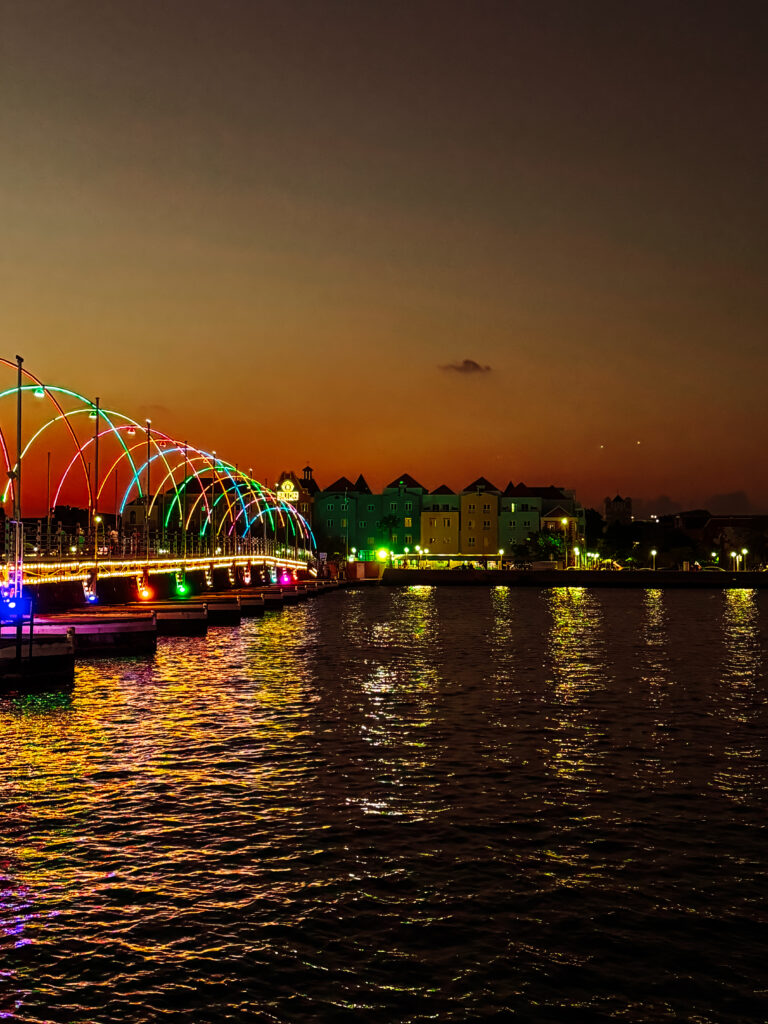 The Queen Emma Bridge Curacao