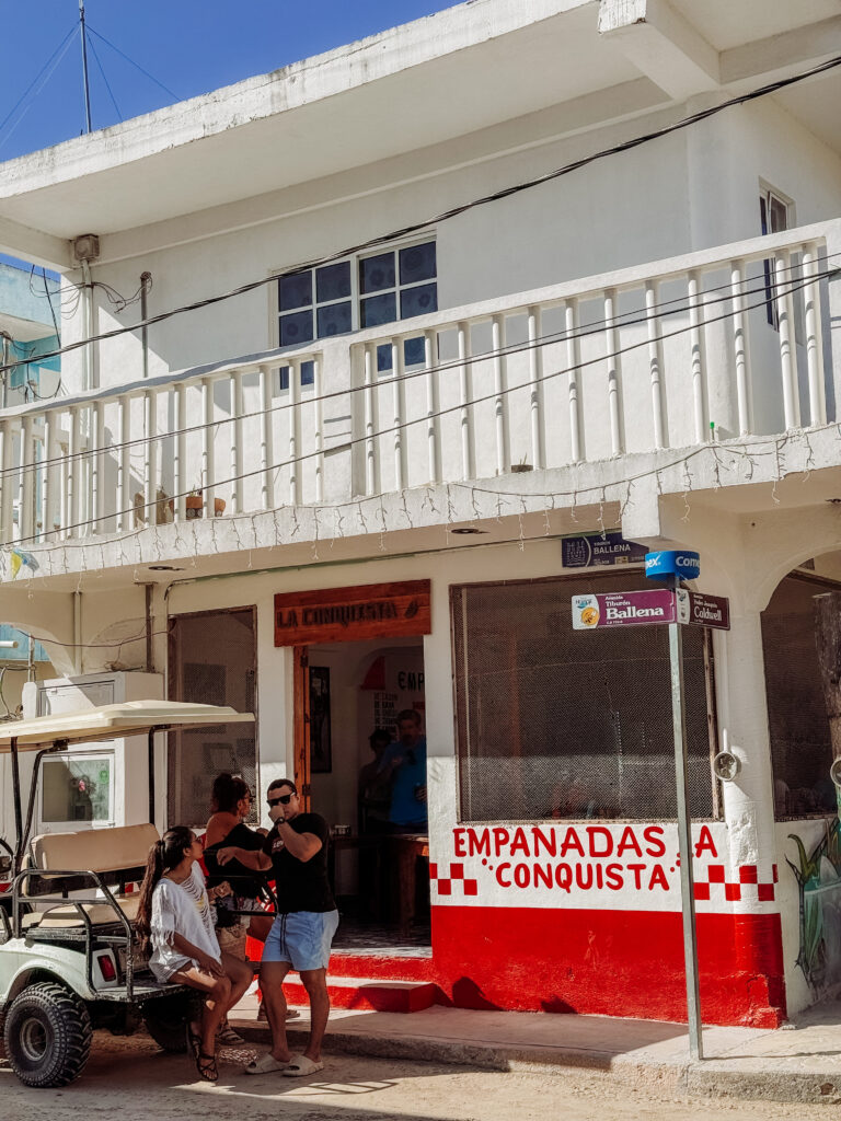 La Conquista great cheap food on Isla Holbox 