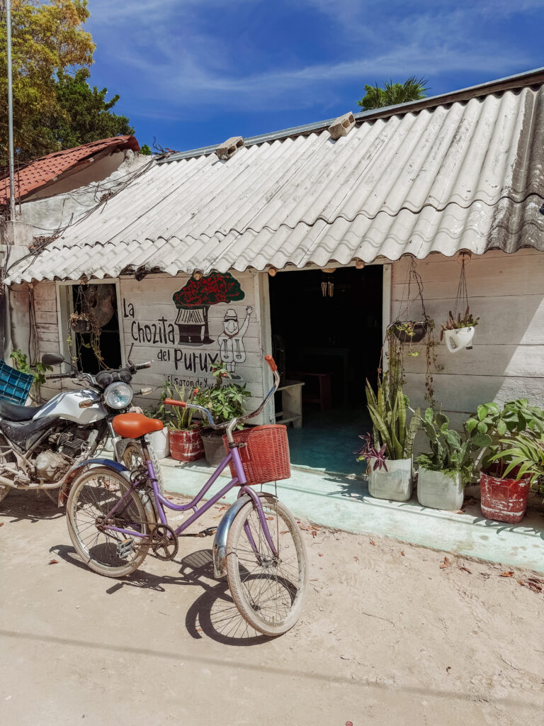 La Chozita del Purux Isla Holbox cheap eats