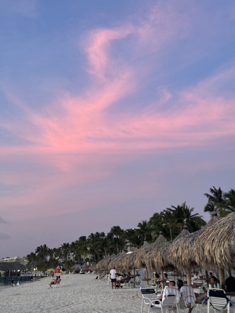 Sunsets on Aruba