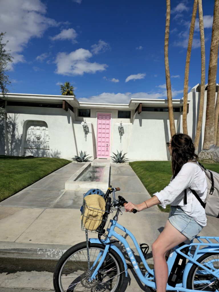 that pink door Palm Springs