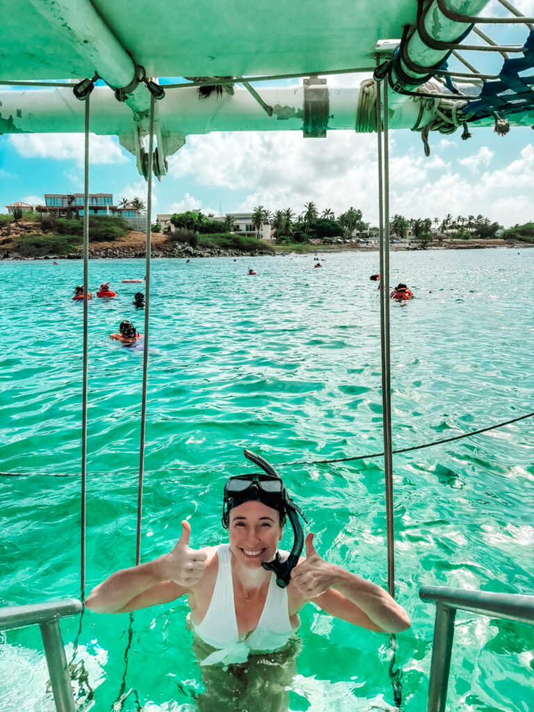 best snorkelling in Aruba