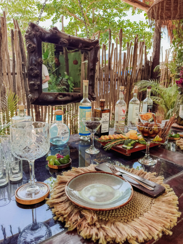 tequila mezcal tasting tulum