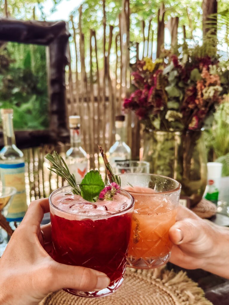 cocktail in Tulum