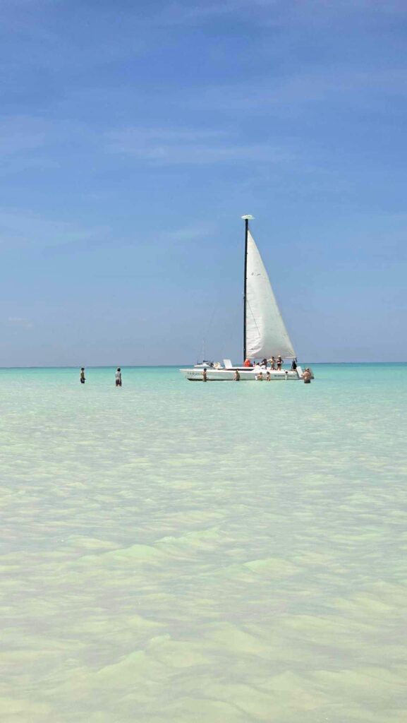 best beach on Isla Holbox Mexico