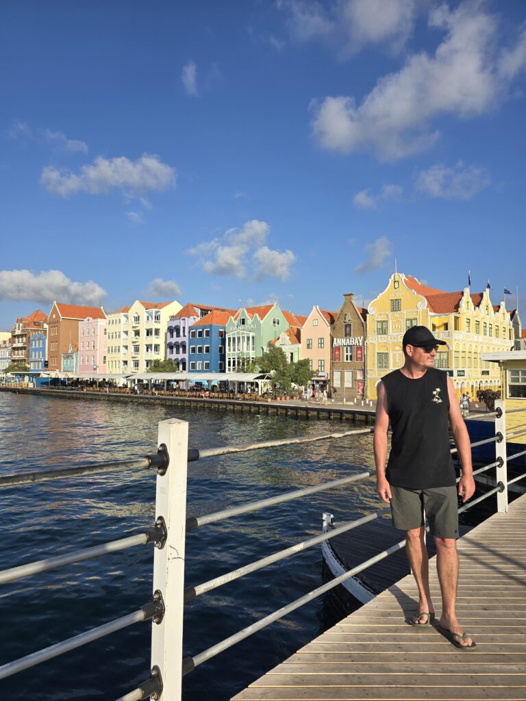 The Queen Emma Bridge Curacao