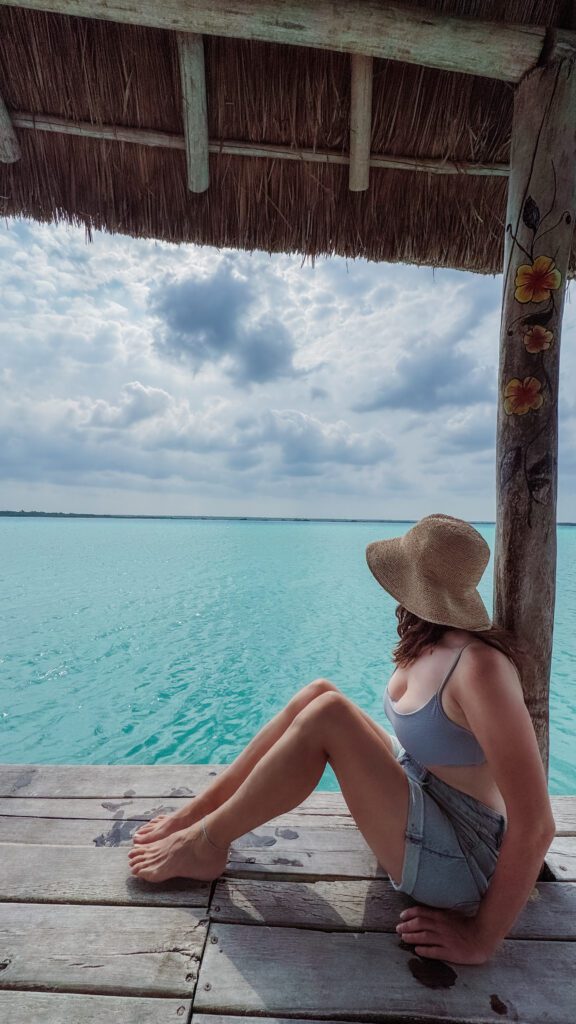 Bacalar Lagoon of 7 colours Bacalar Mexico