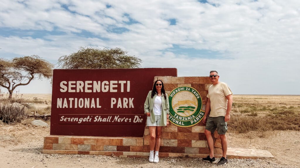Entering the Serengeti on Safari with Safari Soles