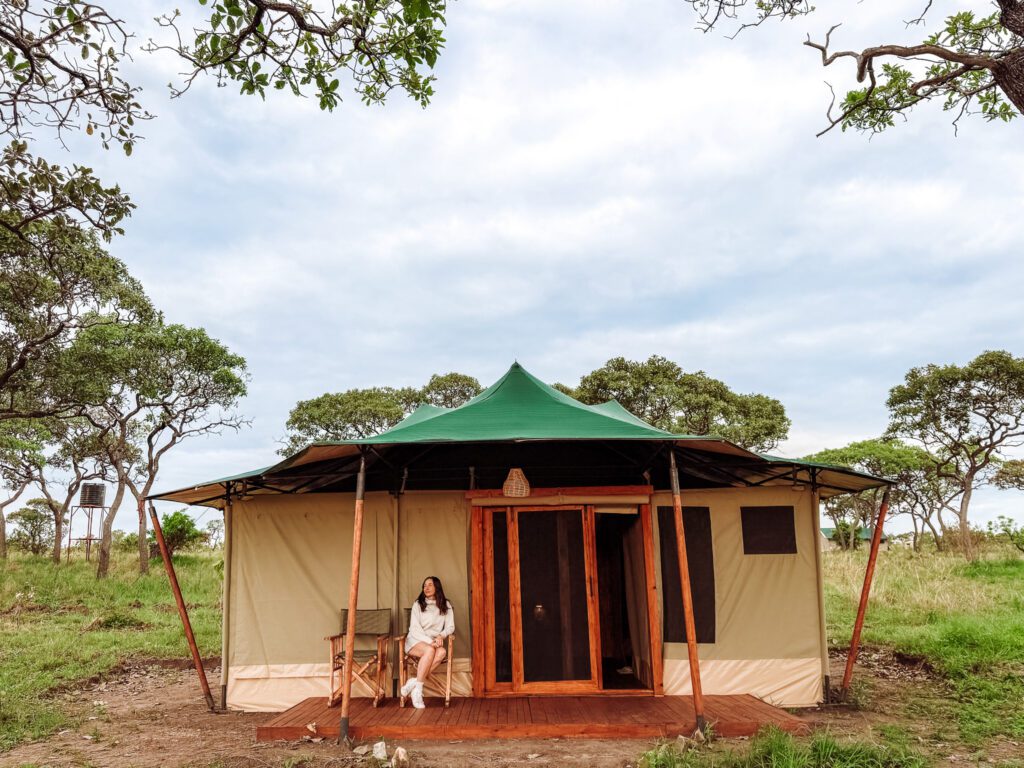 In the Serengeti at Safari Haven Migration Camp