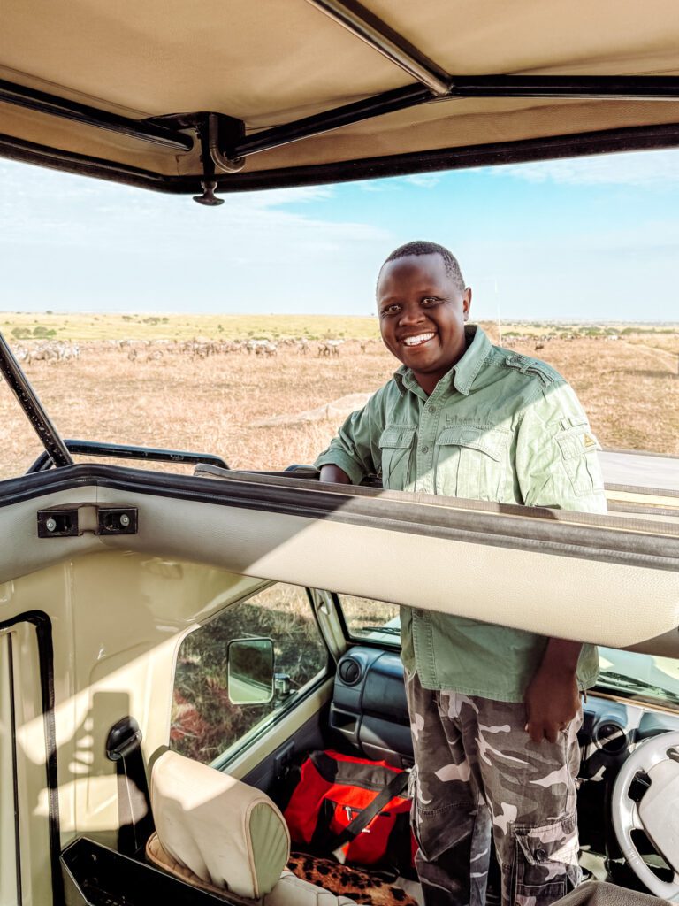 Our incredible guide, his knowledge of the Serengeti is unmatched!