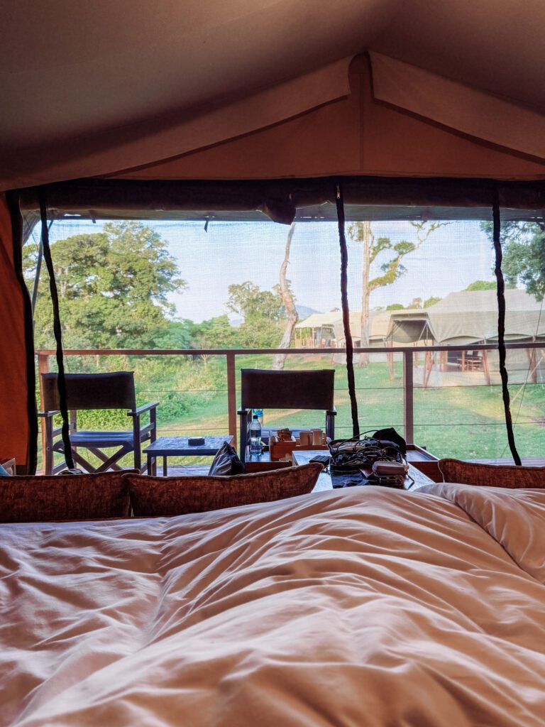 Angata Ngorongoro Camp on the best safari in Africa