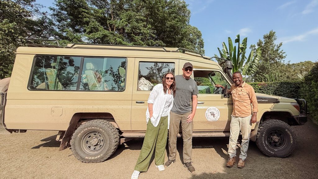 The best serenegti safari tour guide, Freddy!